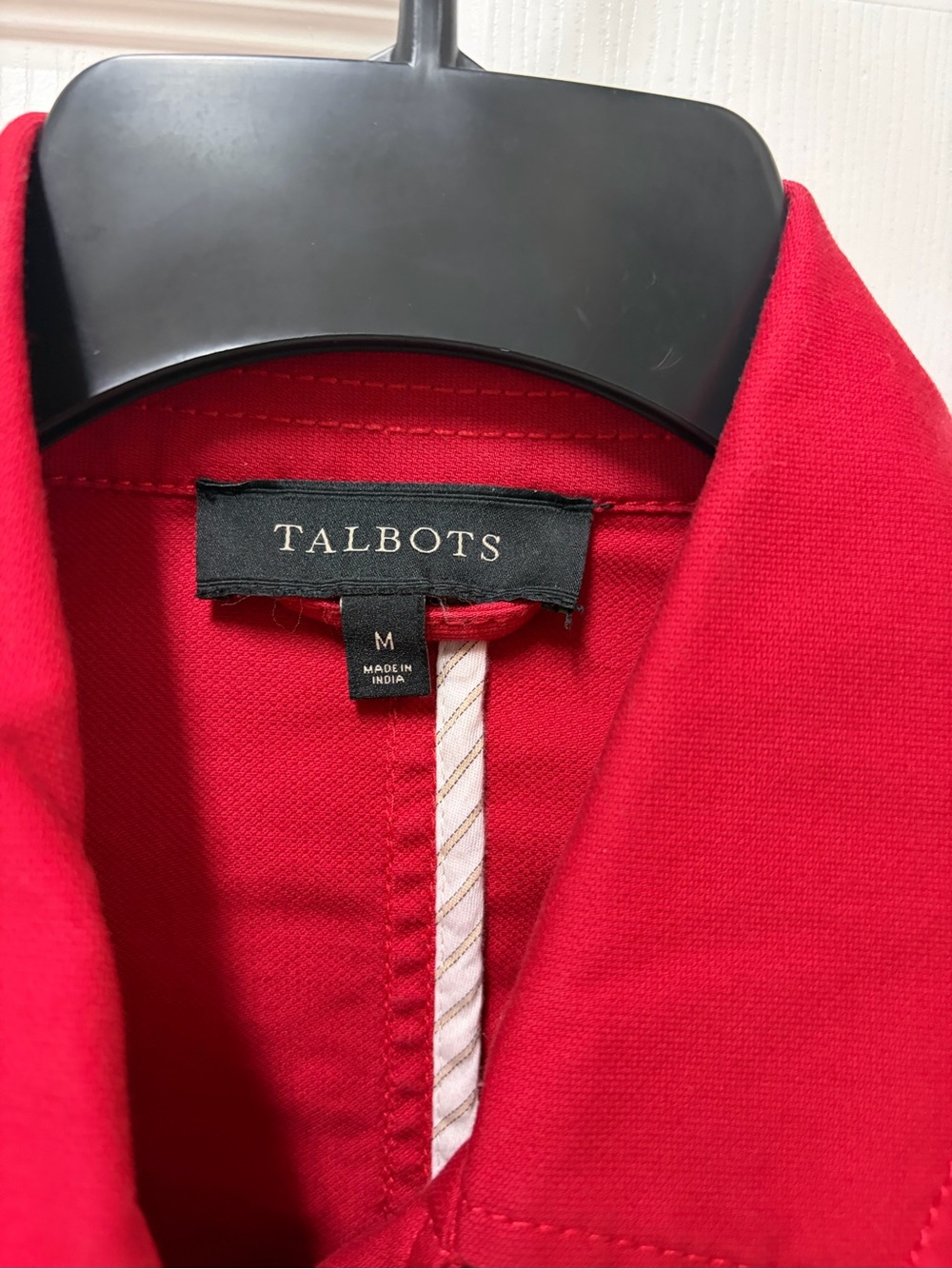 Talbots Red Utility Field Jacket - Picture 2 of 4